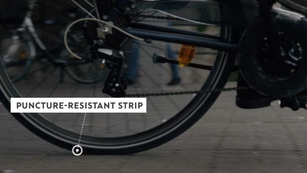 VELO VILLE LONGUE DISTANCE HOPRIDER 100 CADRE BAS â Image 3