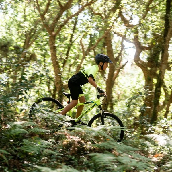 VTT ENFANT ROCKRIDER ST 500 24 POUCES 9-12 ANS JAUNE FLUO â Image 11