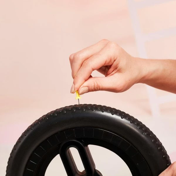 DRAISIENNE ENFANT 10 POUCES RUNRIDE 100 BLANC/NOIR â Image 4