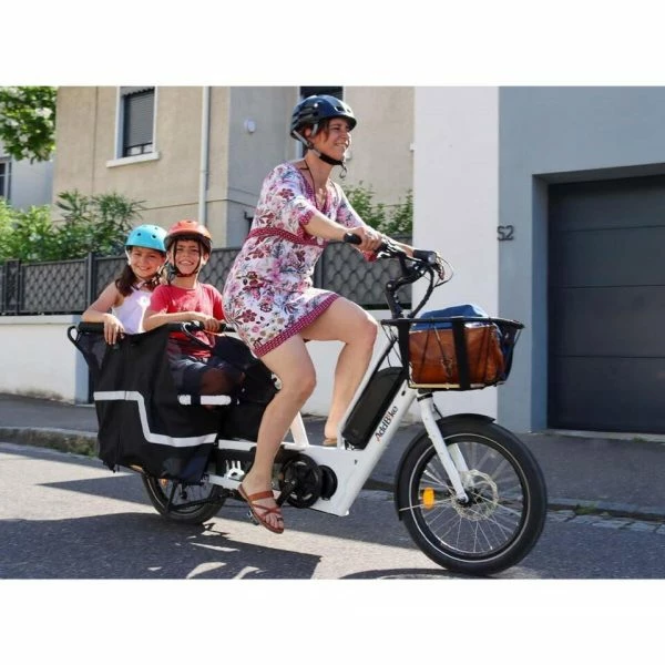 VÉLO CARGO ÉLECTRIQUE FAMILIAL U-CARGO FAMILY – Image 5