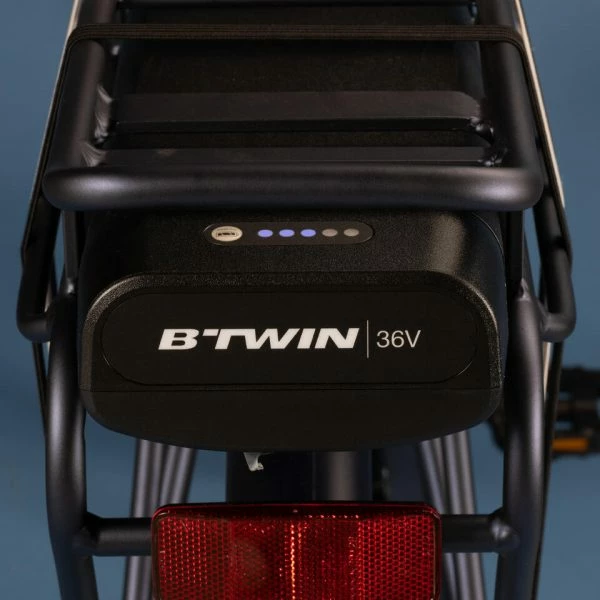 VELO DE VILLE ELECTRIQUE ELOPS 900 E CADRE BAS BLEU MARINE – Image 8