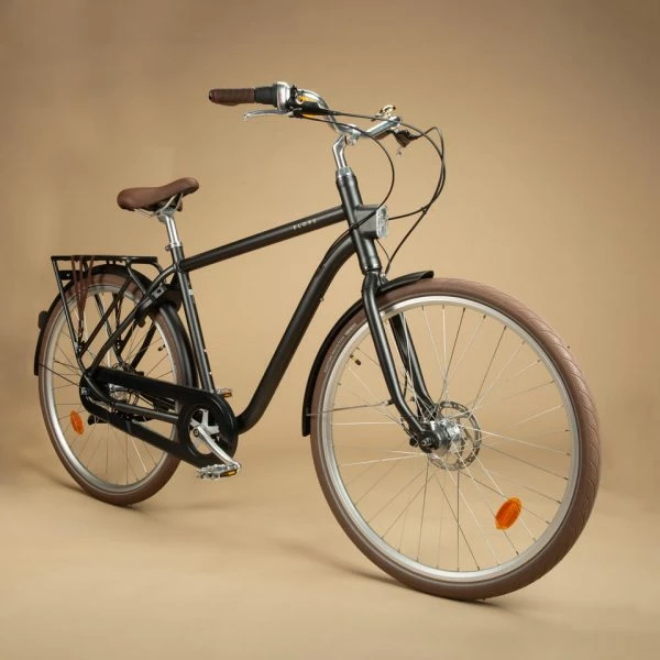 VELO DE VILLE ELOPS 900 CADRE HAUT ALUMINIUM NOIR â Image 2