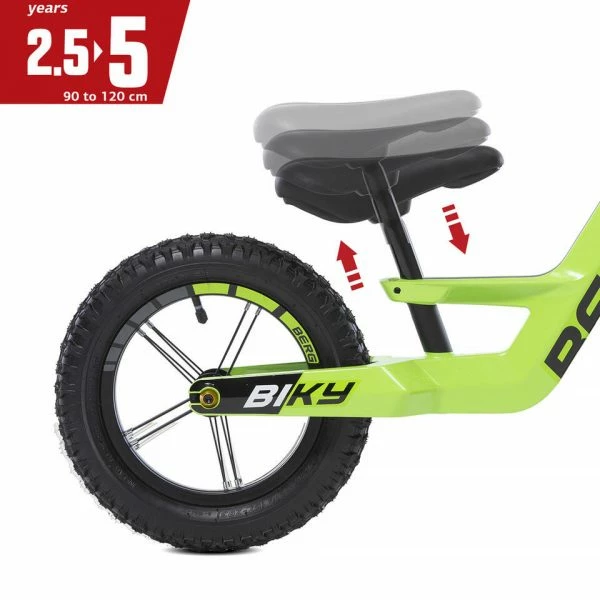 VÉLO D’ÉQUILIBRE BIKY CROSS VERT – Image 3