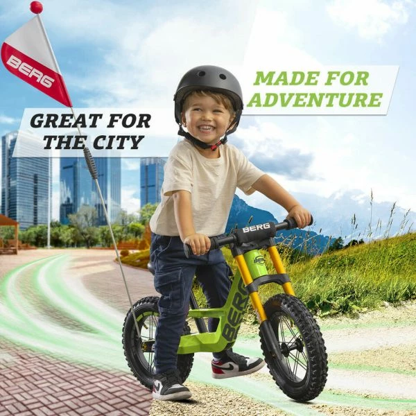 VÉLO D’ÉQUILIBRE BIKY CROSS VERT – Image 5