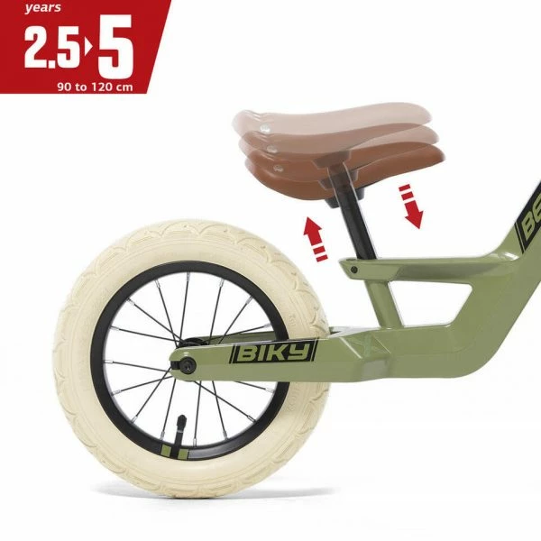 VÉLO D’ÉQUILIBRE BIKY RETRO VERT – Image 4