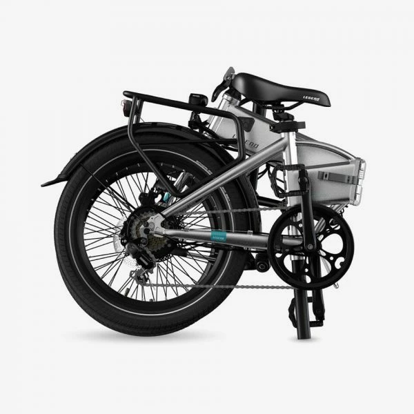 VÉLO ÉLECTRIQUE PLIANT 20" SMARTBIKE - LEGEND MONZA 14AH ARGENT – Image 2