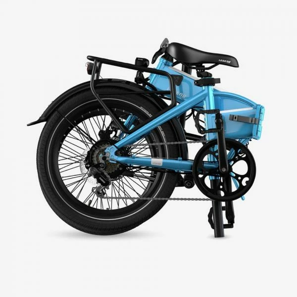 VÉLO ÉLECTRIQUE PLIANT 20" SMARTBIKE - LEGEND MONZA 14AH BLEU – Image 2