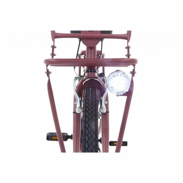 VĂLO ENFANT NOGAN VINTAGE N3 - 26 POUCES - ROUGE MAT â Image 3