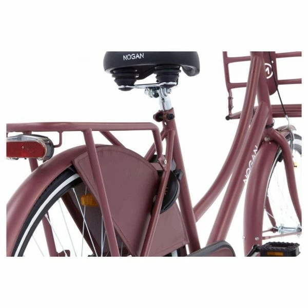 VĂLO ENFANT NOGAN VINTAGE N3 - 26 POUCES - ROUGE MAT â Image 4