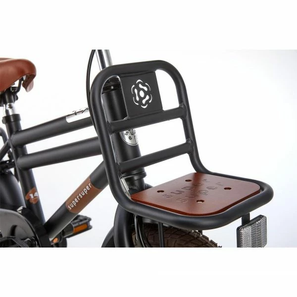 VÉLO ENFANT SUPERSUPER COOPER BAMBOO - 14 POUCES - NOIR MAT – Image 5