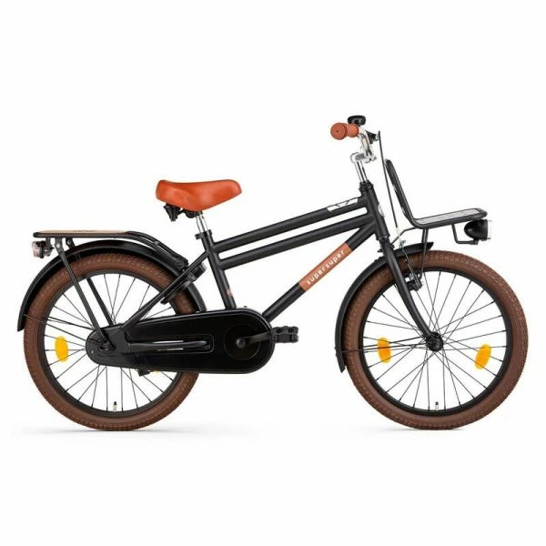 VÉLO ENFANT SUPERSUPER COOPER BAMBOO - 20 POUCES - NOIR MAT