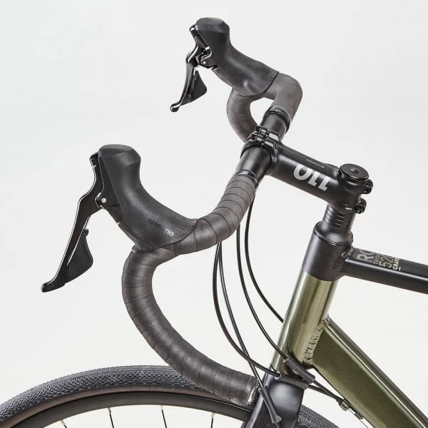 VELO GRAVEL TRIBAN RC520 GRAVEL KAKI SHIMANO 105 â Image 5