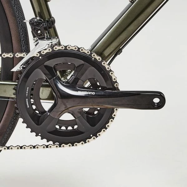 VELO GRAVEL TRIBAN RC520 GRAVEL KAKI SHIMANO 105 â Image 8