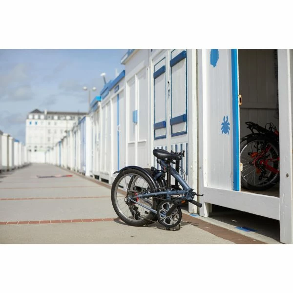 VELO PLIANT OXYLANE 120 GRIS â Image 21