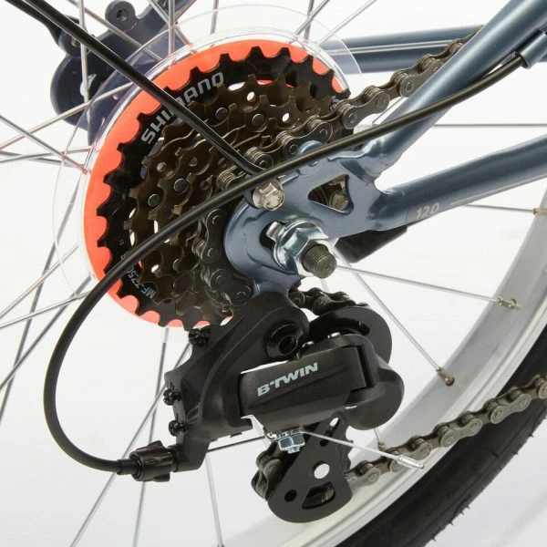 VELO PLIANT OXYLANE 120 GRIS â Image 4