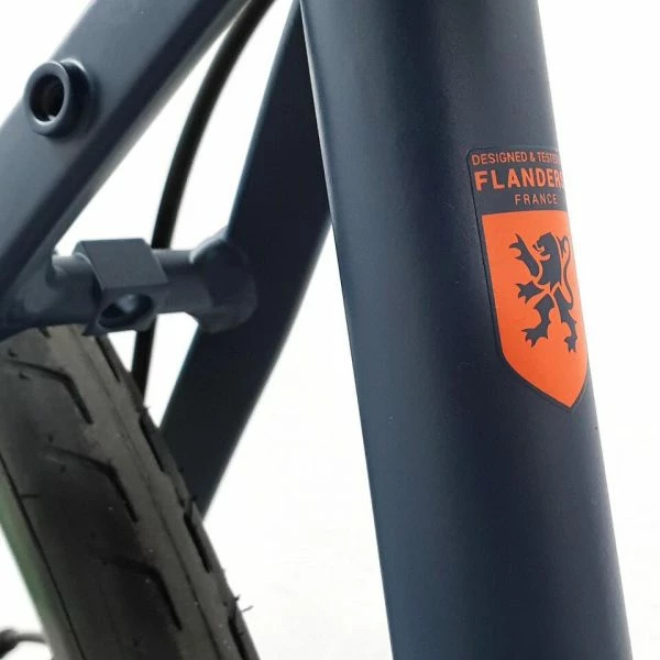 VÉLO ROUTE CYCLOTOURISME RC120 DISQUE MARINE ORANGE – Image 12