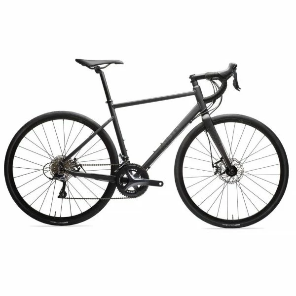 VELO ROUTE CYCLOTOURISTE TRIBAN RC500 NOIR (FREIN DISQUE)