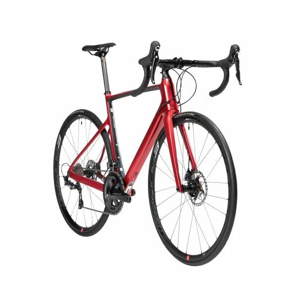 VELO ROUTE EDR CF ULTEGRA DISC ROUGE â Image 3