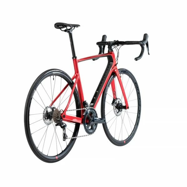 VELO ROUTE EDR CF ULTEGRA DISC ROUGE â Image 4