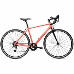 VÉLO ROUTE FEMME TRIBAN EASY CORAIL