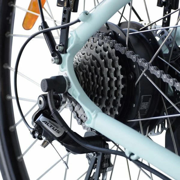 VÉLO TOUT CHEMIN ÉLECTRIQUE - NEOMOUV RAIPON - BLEU – Image 5