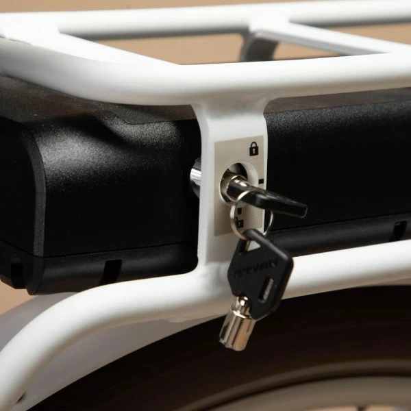 VÉLO VILLE ÉLECTRIQUE CONNECTÉ ELOPS 920 E CONNECT LF BLANC – Image 8