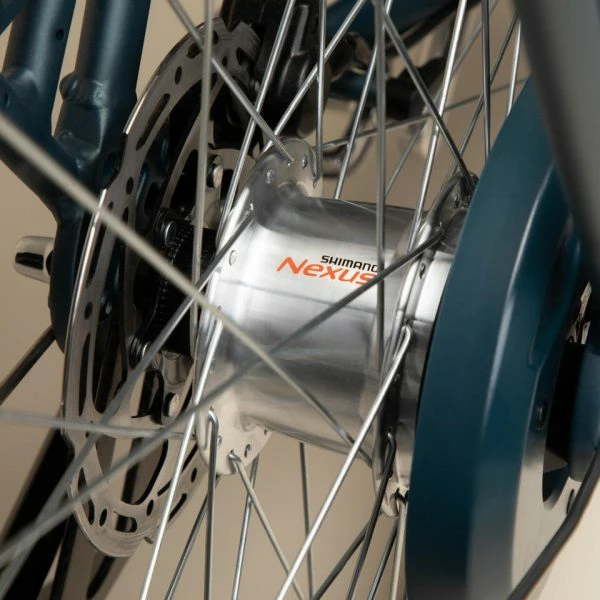 VÉLO VILLE ÉLECTRIQUE CONNECTÉ ELOPS 920 E CONNECT LF VERT FONCÉ – Image 11