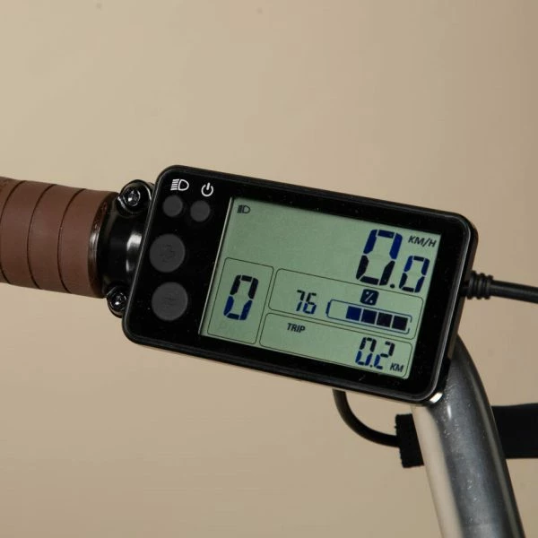 VÉLO VILLE ÉLECTRIQUE CONNECTÉ ELOPS 920 E CONNECT LF VERT FONCÉ – Image 5