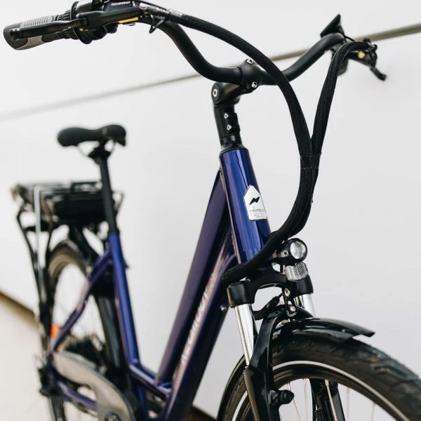 VÉLO VILLE ÉLECTRIQUE - NEOMOUV CARLINA HYDRAULIQUE - DARK BLUE – Image 5