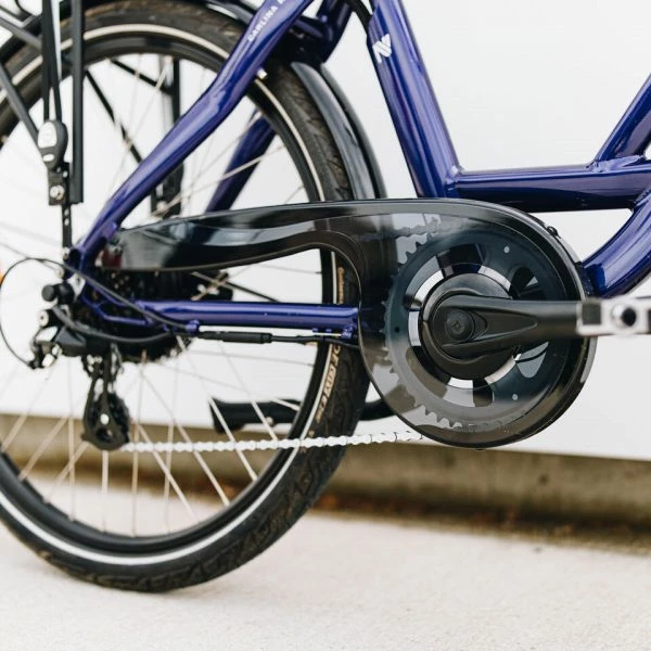 VÉLO VILLE ÉLECTRIQUE - NEOMOUV CARLINA HYDRAULIQUE - DARK BLUE – Image 8