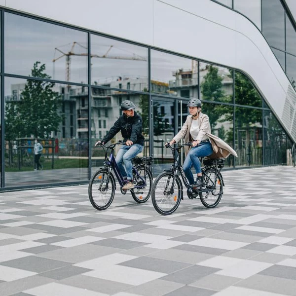 VÉLO VILLE ÉLECTRIQUE - NEOMOUV CARLINA HYDRAULIQUE - DARK BLUE – Image 9