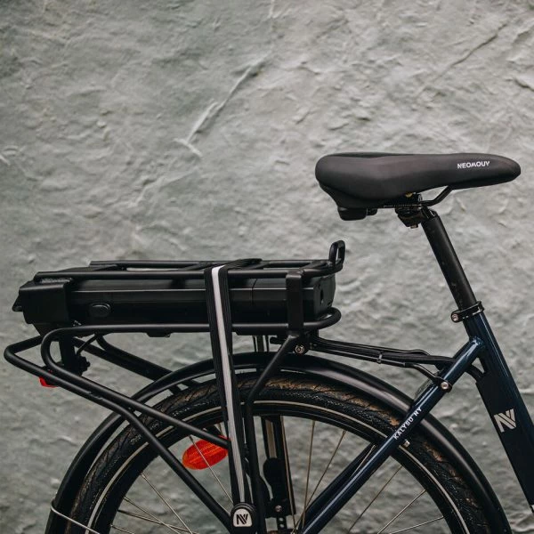 VÉLO VILLE ÉLECTRIQUE - NEOMOUV KALYSO 2 HYDRAULIQUE NEXUS 7 - NOIR – Image 9