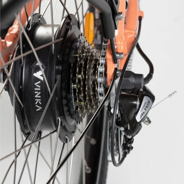 VÉLO VILLE ÉLECTRIQUE - NEOMOUV SINAPIA - ABRICOT – Image 3