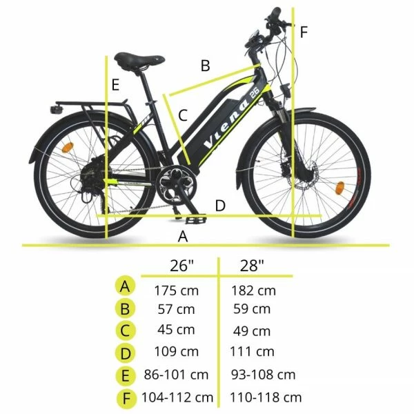 VÉLO VTC ÉLECTRIQUE VIENA CADRE BAS – Image 5