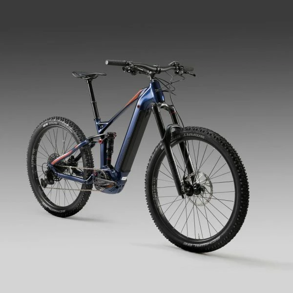 VÉLO VTT ÉLECTRIQUE E-AM STILUS BLEU 27.5+ V2 – Image 3