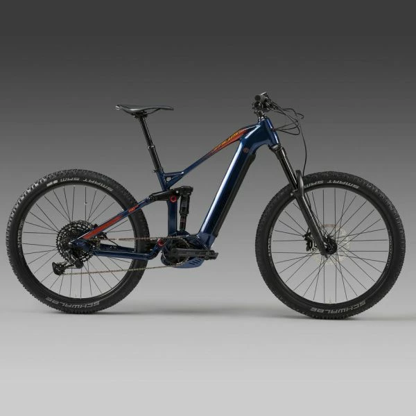 VÉLO VTT ÉLECTRIQUE E-AM STILUS BLEU 27.5+ V2 – Image 4