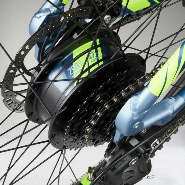 VÉLO VTT ÉLECTRIQUE E-ST 100 BLEU 27,5" – Image 13