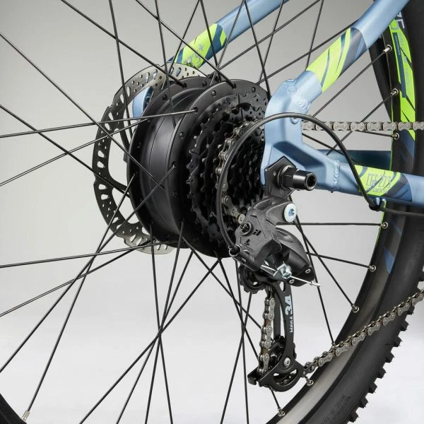 VÉLO VTT ÉLECTRIQUE E-ST 100 BLEU 27,5" – Image 14