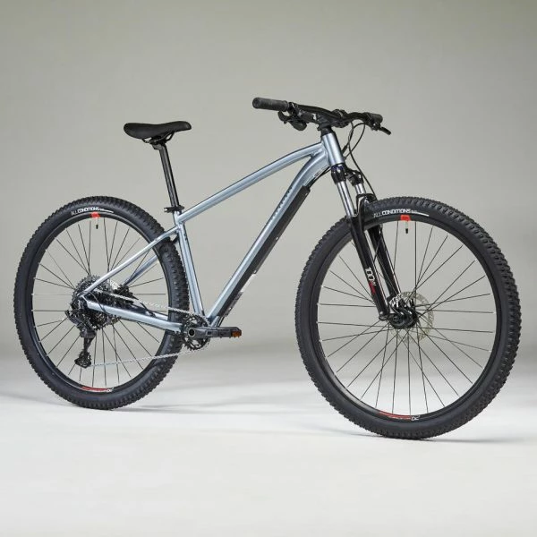VÉLO VTT RANDONNÉE EXPLORE 520 GRIS ROUGE 29" – Image 2