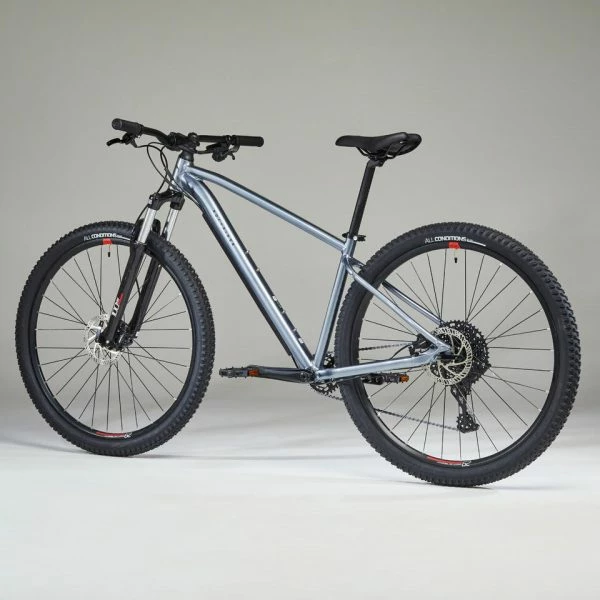 VÉLO VTT RANDONNÉE EXPLORE 520 GRIS ROUGE 29" – Image 3