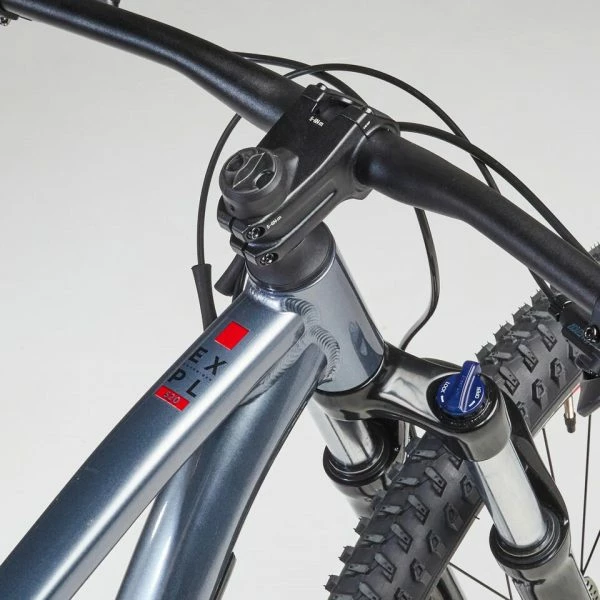 VÉLO VTT RANDONNÉE EXPLORE 520 GRIS ROUGE 29" – Image 5