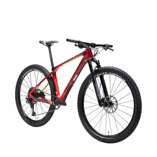 VÉLO VTT SEMI RIGIDE ROCKRIDER XC 900 29'' CARBONE GX EAGLE LUNAR – Image 2