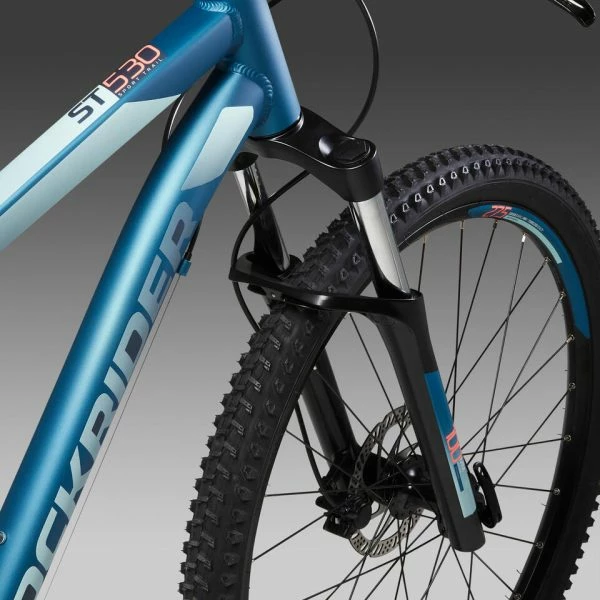 VÉLO VTT ST 530 FEMME TURQUOISE 27'5 – Image 8