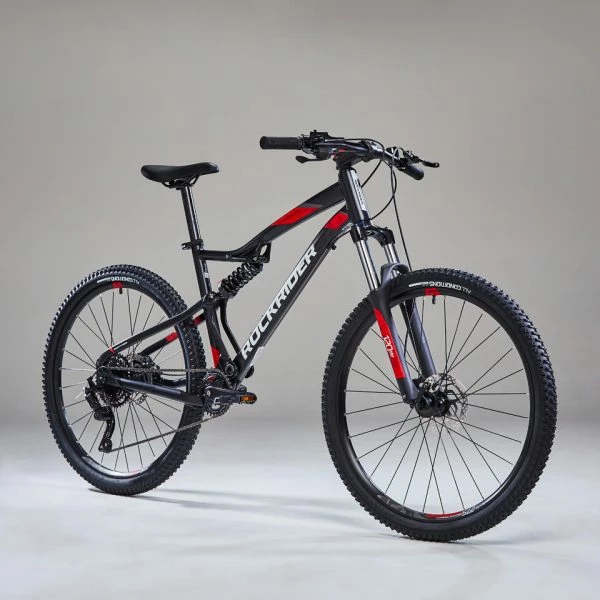 VÉLO VTT ST 530 S NOIR ROUGE 27,5" – Image 2