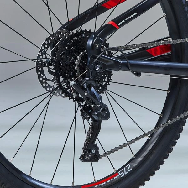 VÉLO VTT ST 530 S NOIR ROUGE 27,5" – Image 9