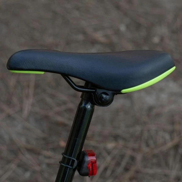 VTT ENFANT ROCKRIDER ST 500 24 POUCES 9-12 ANS JAUNE FLUO â Image 7