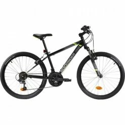 VTT ENFANT ROCKRIDER ST 500 24 POUCES 9-12 ANS NOIR