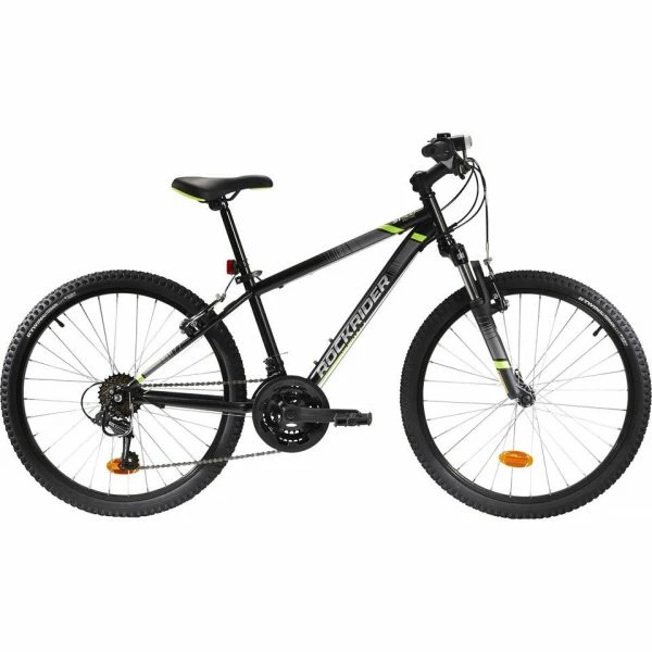 VTT ENFANT ROCKRIDER ST 500 24 POUCES 9-12 ANS NOIR