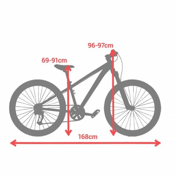 VTT ENFANT ROCKRIDER ST 500 26 POUCES 9-12 ANS ORANGE â Image 10